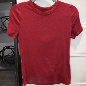 A new day ribbed short sleeve